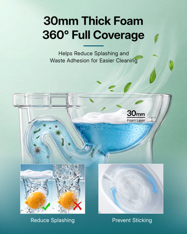 EPLO U8MAX Smart Toilet with Bidet & 1000g Power Flush, UVC Water Tretment, ADA Chair Height, Auto Flush