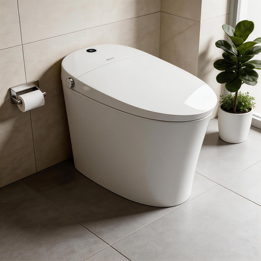 EPLO E18 Smart Toilet with Bidet - One-piece Foam Shield Heated Seat